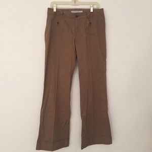 Bell Bottom Khakis with Cute Pockets